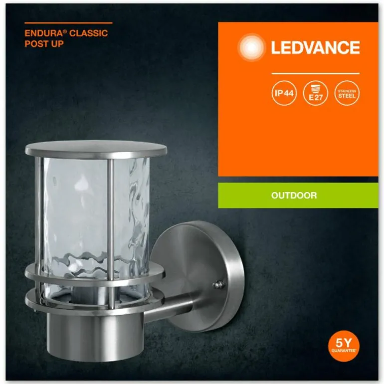 Applique murale d'extérieur LEDVANCE ENDURA® Acier inoxydable, 1 lumière