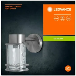 Applique murale d'extérieur LEDVANCE ENDURA® Acier inoxydable, 1 lumière