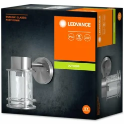 Applique murale d'extérieur LEDVANCE ENDURA® Acier inoxydable, 1 lumière