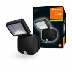 Applique murale d'extérieur LEDVANCE Battery Noir, 1 lumière, Détecteur de mouvement