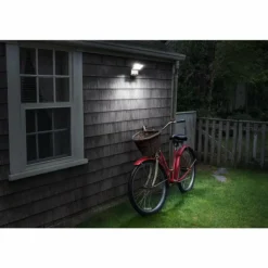 Applique murale d'extérieur LEDVANCE Battery Blanc, 1 lumière, Détecteur de mouvement