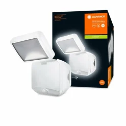 Applique murale d'extérieur LEDVANCE Battery Blanc, 1 lumière, Détecteur de mouvement
