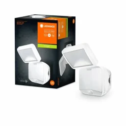 Applique murale d'extérieur LEDVANCE Battery Blanc, 1 lumière, Détecteur de mouvement