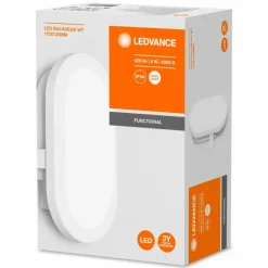 Applique murale d'extérieur LEDVANCE BULKHEAD Blanc, 1 lumière