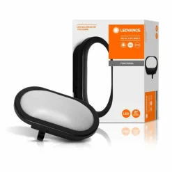 Applique murale d'extérieur LEDVANCE BULKHEAD Noir, 1 lumière