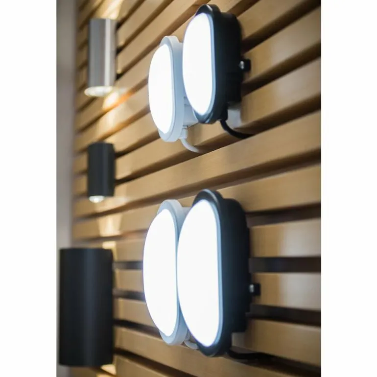Applique murale d'extérieur LEDVANCE BULKHEAD Noir, 1 lumière