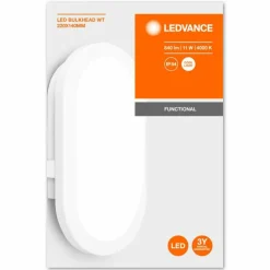 Applique murale d'extérieur LEDVANCE BULKHEAD Blanc, 1 lumière