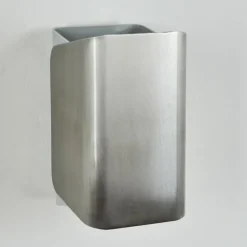 Applique murale d'extérieur Bafueiras LED Nickel mat, Blanc, 1 lumière, Télécommandes, Changeur de couleurs