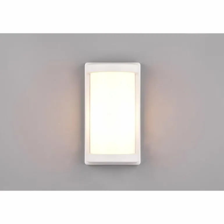 Applique murale d'extérieur Reality Puelo Blanc, 1 lumière