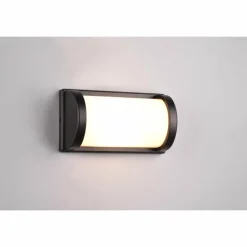 Applique murale d'extérieur Reality Puelo Noir, 1 lumière