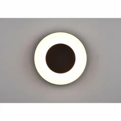 Applique murale d'extérieur Reality Morena LED Noir, Blanc, 1 lumière