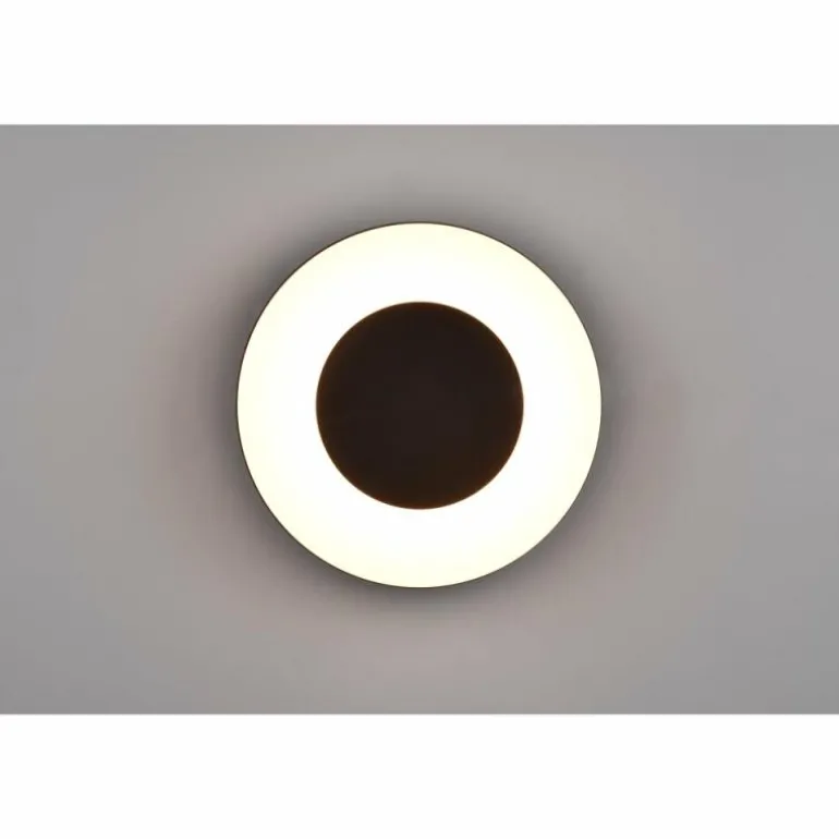 Applique murale d'extérieur Reality Morena LED Noir, Blanc, 1 lumière