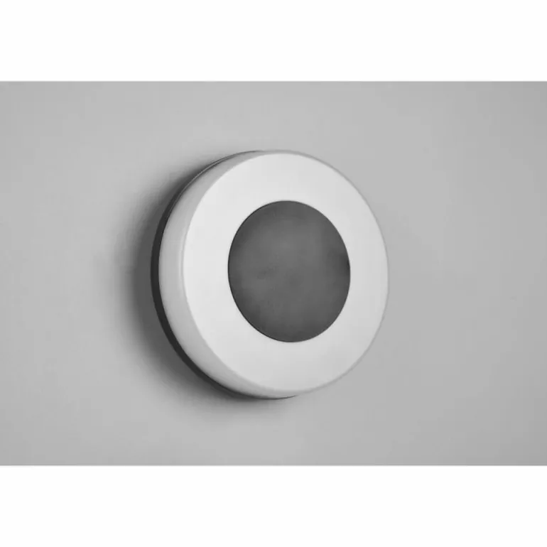 Applique murale d'extérieur Reality Morena LED Noir, Blanc, 1 lumière