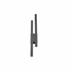 Applique murale d'extérieur Trio Tawa LED Anthracite, 2 lumières