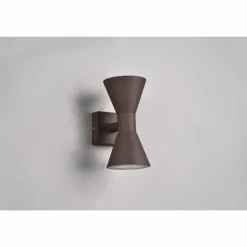 Applique murale d'extérieur Trio Ardas Rouille, 2 lumières