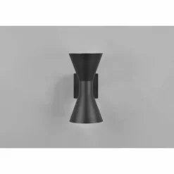 Applique murale d'extérieur Trio Ardas Noir, 2 lumières