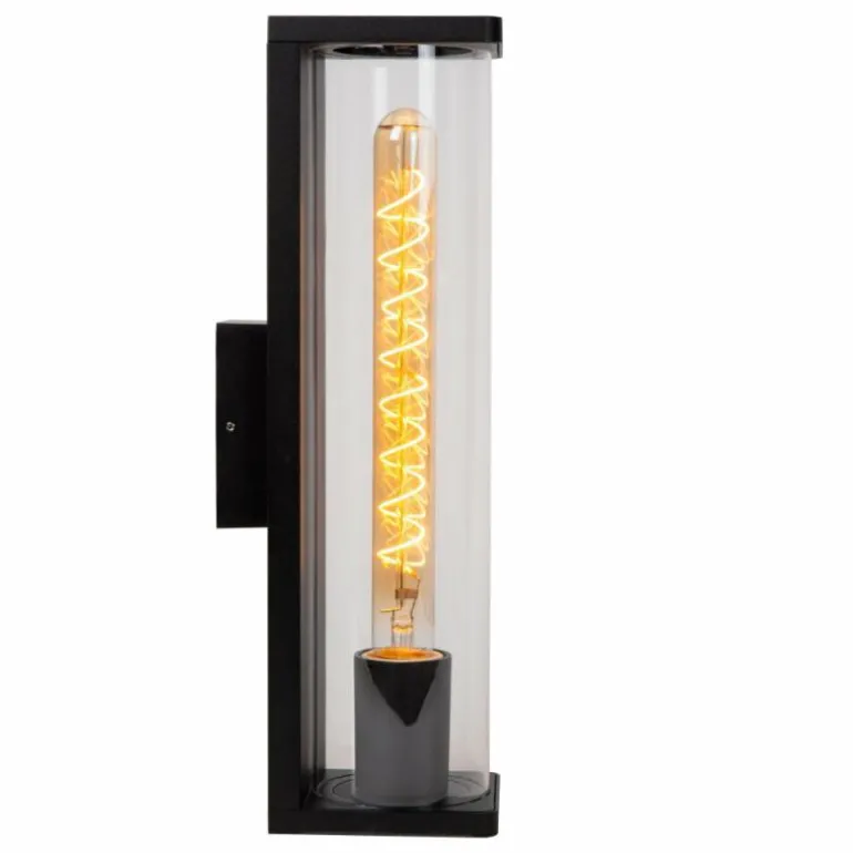 Applique murale d'extérieur Lucide SLIGO Noir, 1 lumière