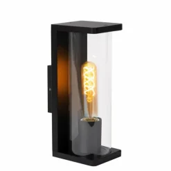 Applique murale d'extérieur Lucide SLIGO Noir, 1 lumière