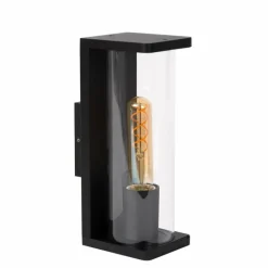 Applique murale d'extérieur Lucide SLIGO Noir, 1 lumière