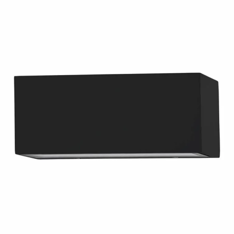 Applique murale d'extérieur Eglo SPONGANO LED Noir, 2 lumières