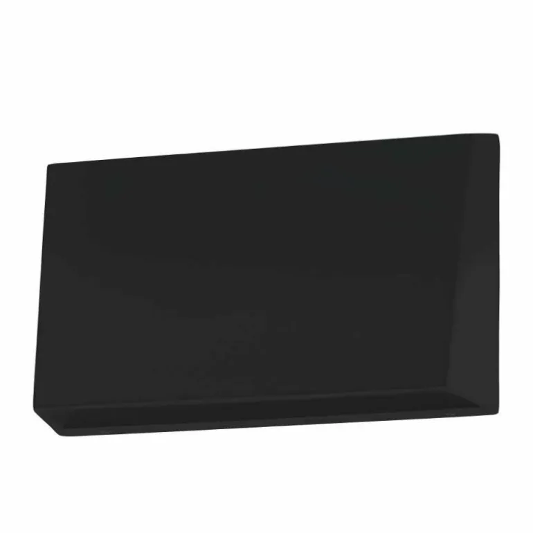 Applique murale d'extérieur Eglo SPONGANO LED Noir, 1 lumière