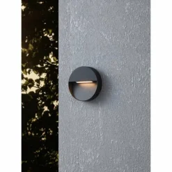 Applique murale d'extérieur Eglo MARUGGIO LED Noir, 1 lumière