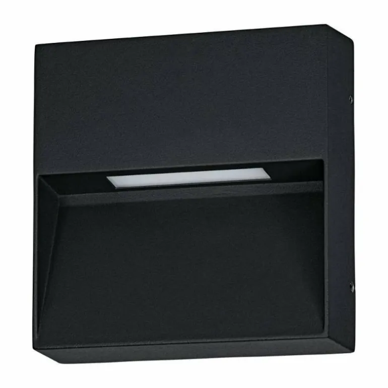 Applique murale d'extérieur Eglo MARUGGIO LED Noir, 1 lumière