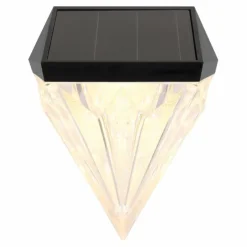 Applique murale d'extérieur Globo SOLAR LED Noir, 1 lumière