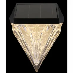 Applique murale d'extérieur Globo SOLAR LED Noir, 1 lumière