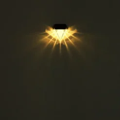 Applique murale d'extérieur Globo SOLAR LED Noir, 1 lumière