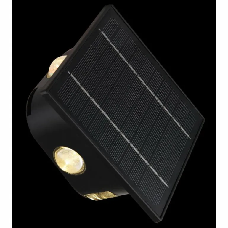 Applique murale d'extérieur Globo SOLAR LED Noir, 1 lumière