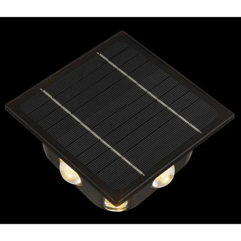 Applique murale d'extérieur Globo SOLAR LED Noir, 1 lumière