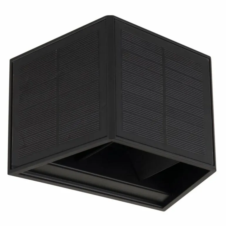 Applique murale d'extérieur Globo SOLAR LED Noir, 1 lumière
