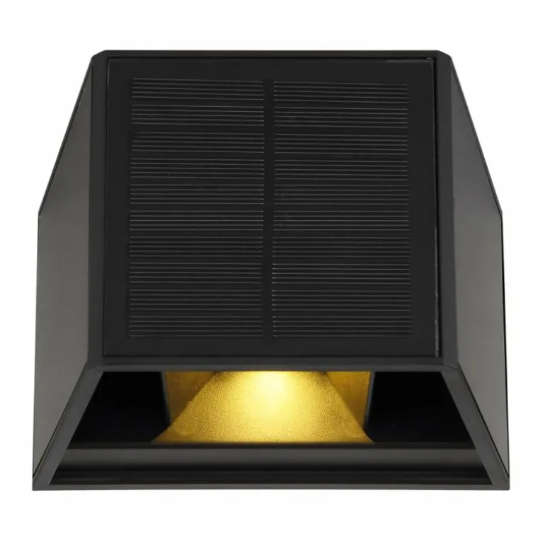 Applique murale d'extérieur Globo SOLAR LED Noir, 1 lumière