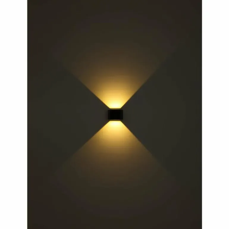 Applique murale d'extérieur Globo SOLAR LED Noir, 1 lumière