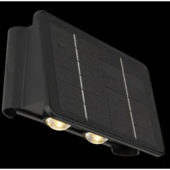 Applique murale d'extérieur Globo SOLAR LED Noir, 1 lumière