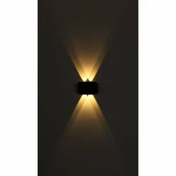 Applique murale d'extérieur Globo SOLAR LED Noir, 1 lumière