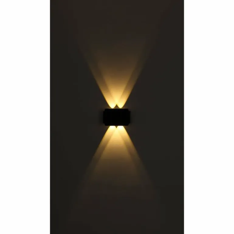 Applique murale d'extérieur Globo SOLAR LED Noir, 1 lumière