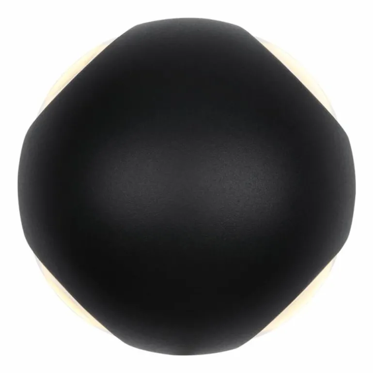 Applique murale d'extérieur Globo SLICE LED Noir, 1 lumière