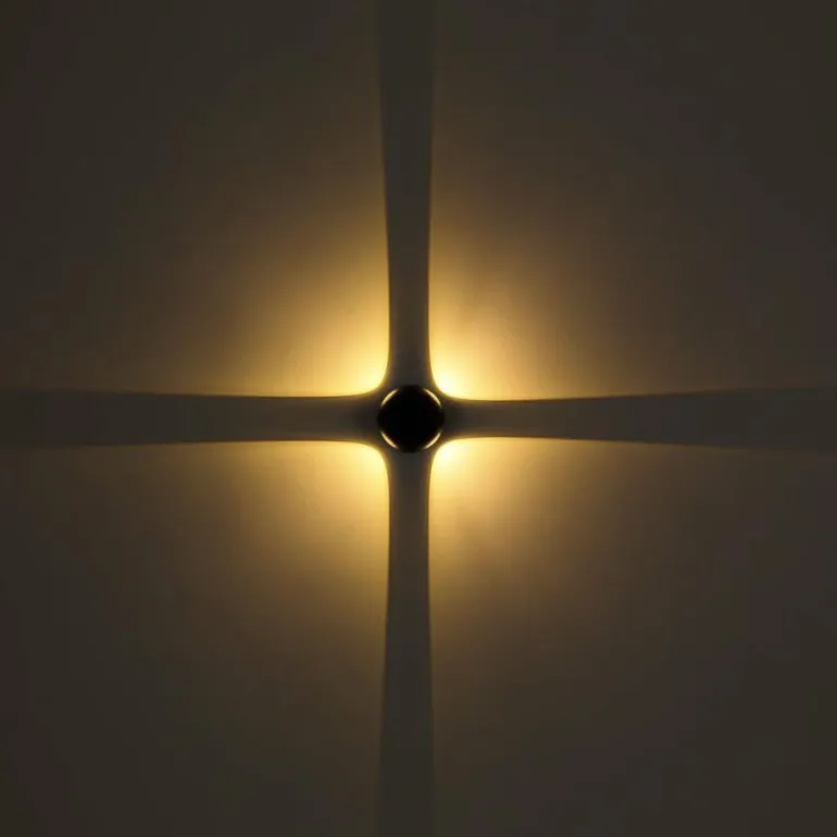 Applique murale d'extérieur Globo SLICE LED Noir, 1 lumière