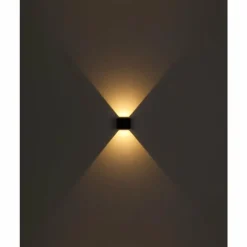 Applique murale d'extérieur Globo VERONIKA LED Noir, 1 lumière