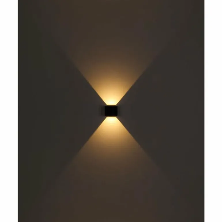 Applique murale d'extérieur Globo VERONIKA LED Noir, 1 lumière