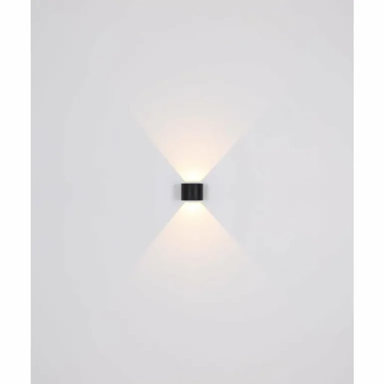 Applique murale d'extérieur Globo VERONIKA LED Noir, 1 lumière