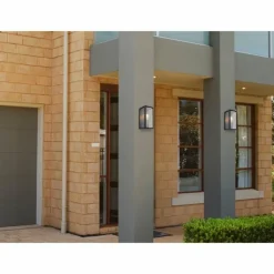 Applique murale d'extérieur Globo GUNDULA Noir, 1 lumière