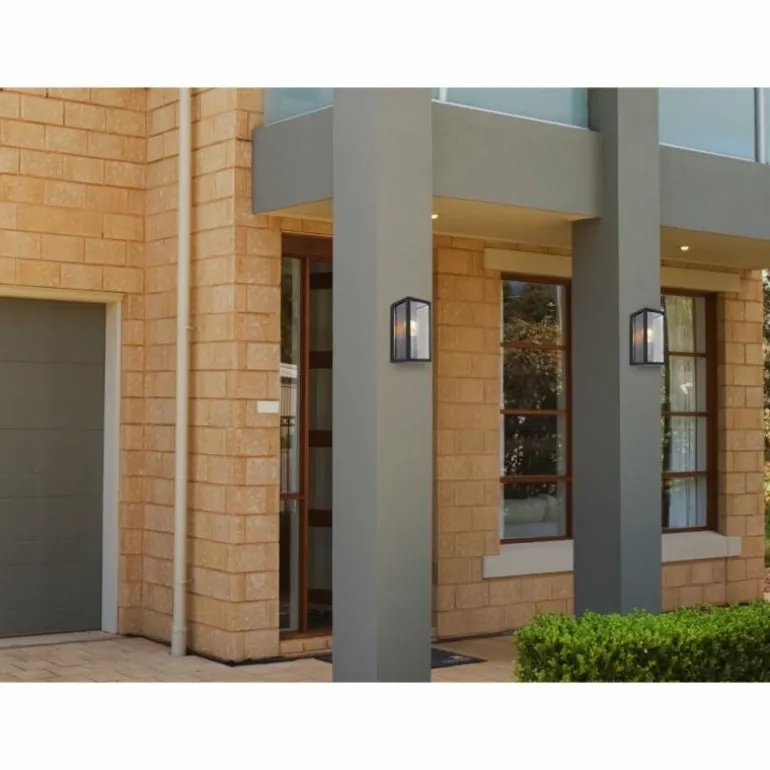 Applique murale d'extérieur Globo GUNDULA Noir, 1 lumière