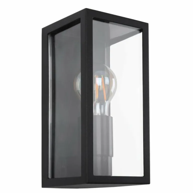 Applique murale d'extérieur Globo GUNDULA Noir, 1 lumière