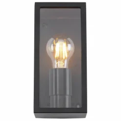 Applique murale d'extérieur Globo GUNDULA Noir, 1 lumière