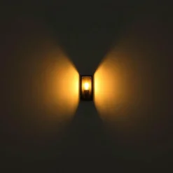 Applique murale d'extérieur Globo GUNDULA Noir, 1 lumière