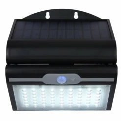 Applique murale d'extérieur Globo SOLAR LED Gris, Noir, 1 lumière, Détecteur de mouvement