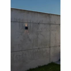 Applique murale d'extérieur Lutec Beams LED Noir, 1 lumière